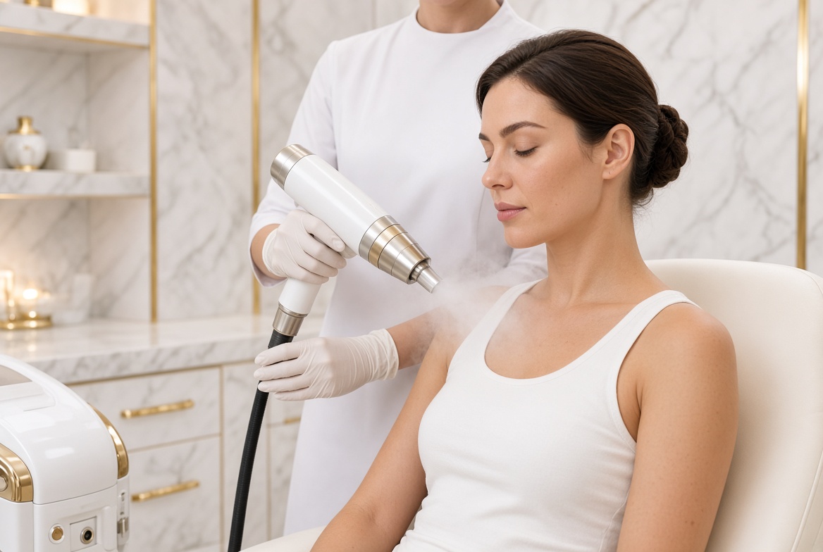 Localised cryotherapy at Dimond Clinic